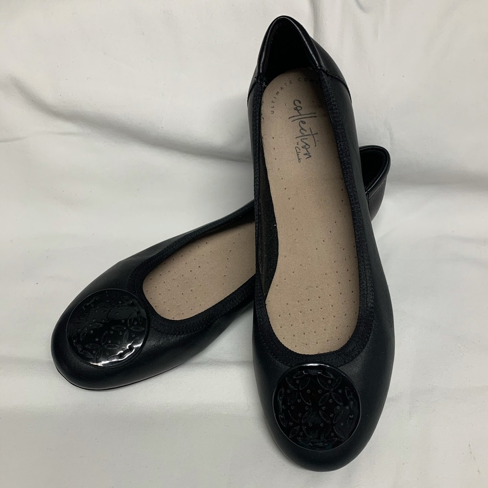 Clarks Ballet Flats Black